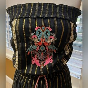 New never worn Venus xs strapless maxi dress